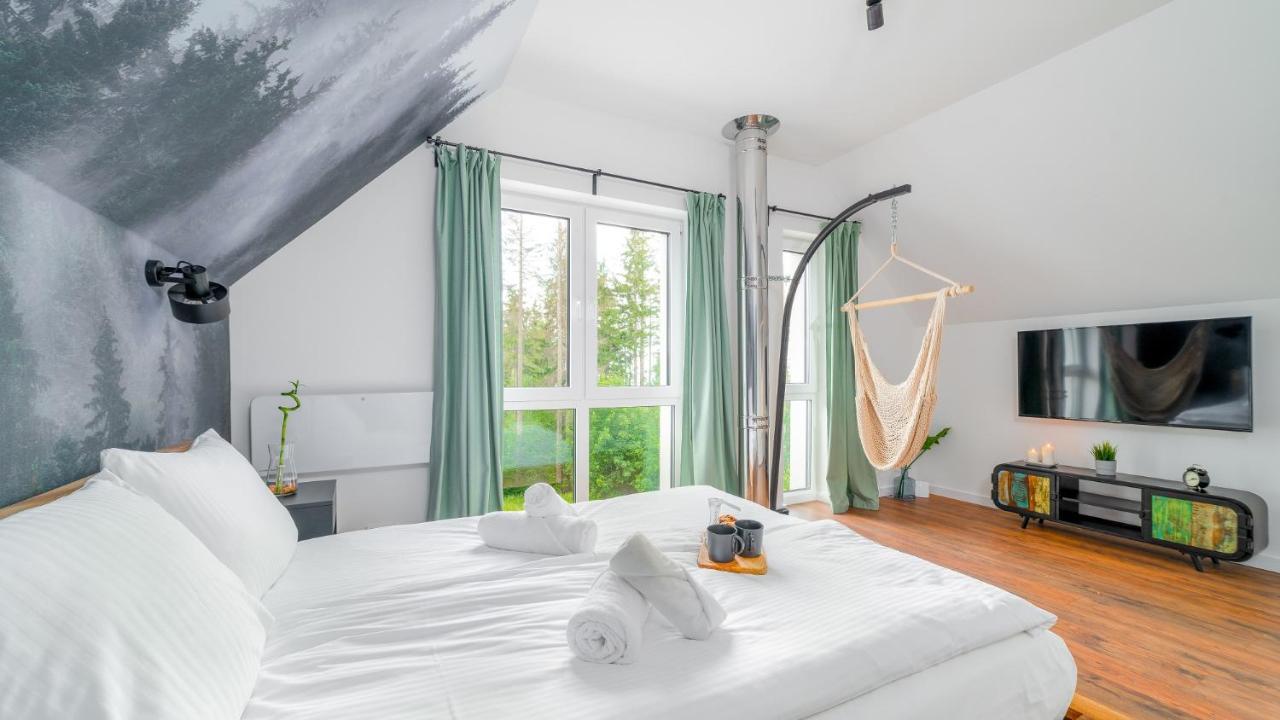 Wonder Home - Domki Gorskie Wolnostojace Z Prywatnymi Tarasami - Zielona Okolica カルパッチ エクステリア 写真